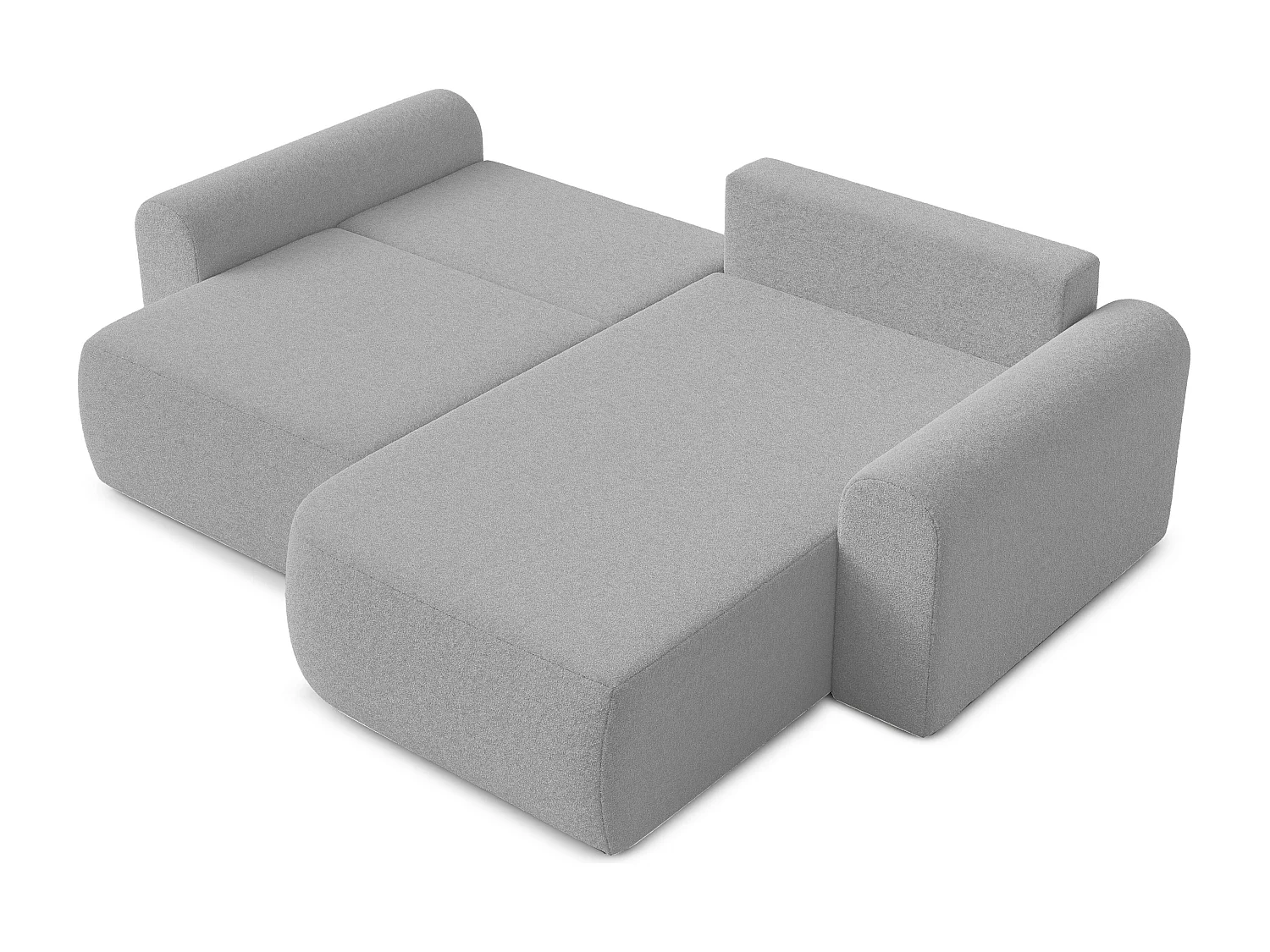 AX LIVING slaapbank Otterton 250 cm lichtgrijs R