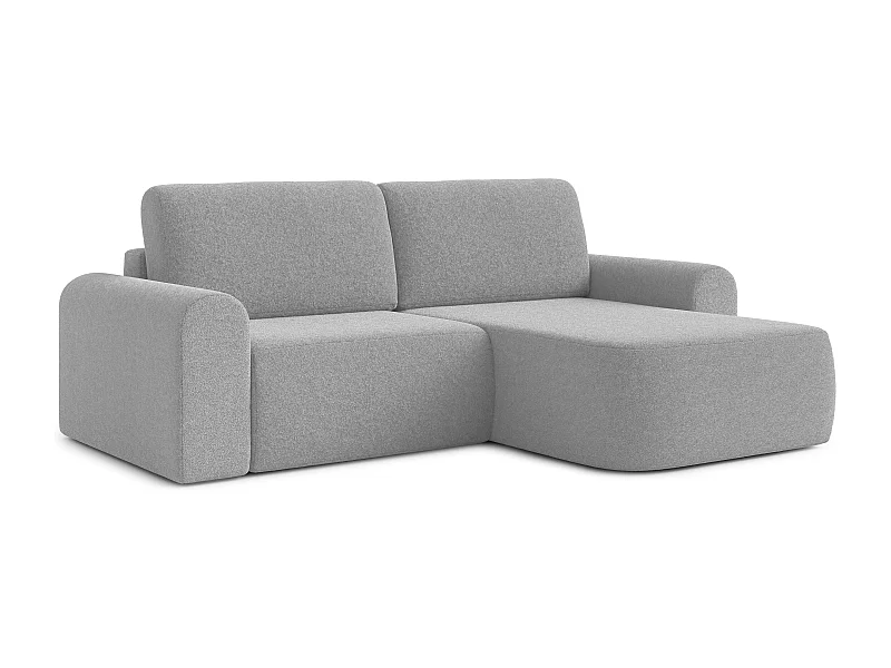 AX LIVING canapé 250 cm de large avec fonction de couchage Otterton en gris clair D