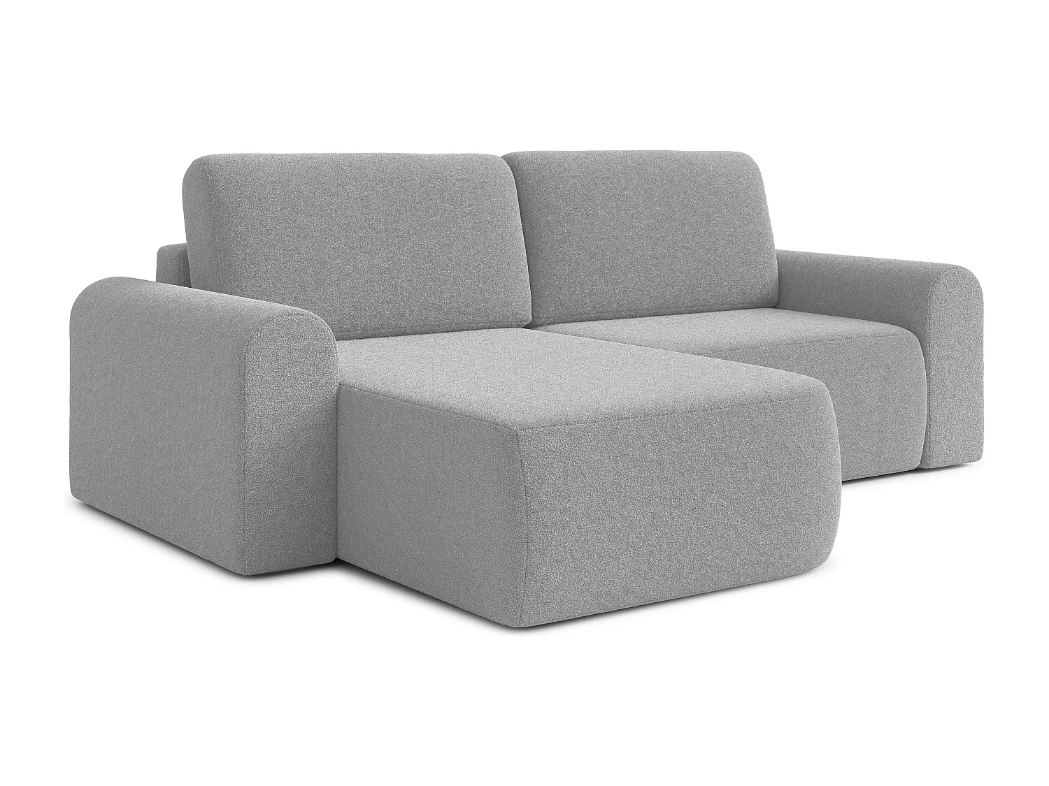 AX LIVING slaapbank Otterton 250 cm lichtgrijs L