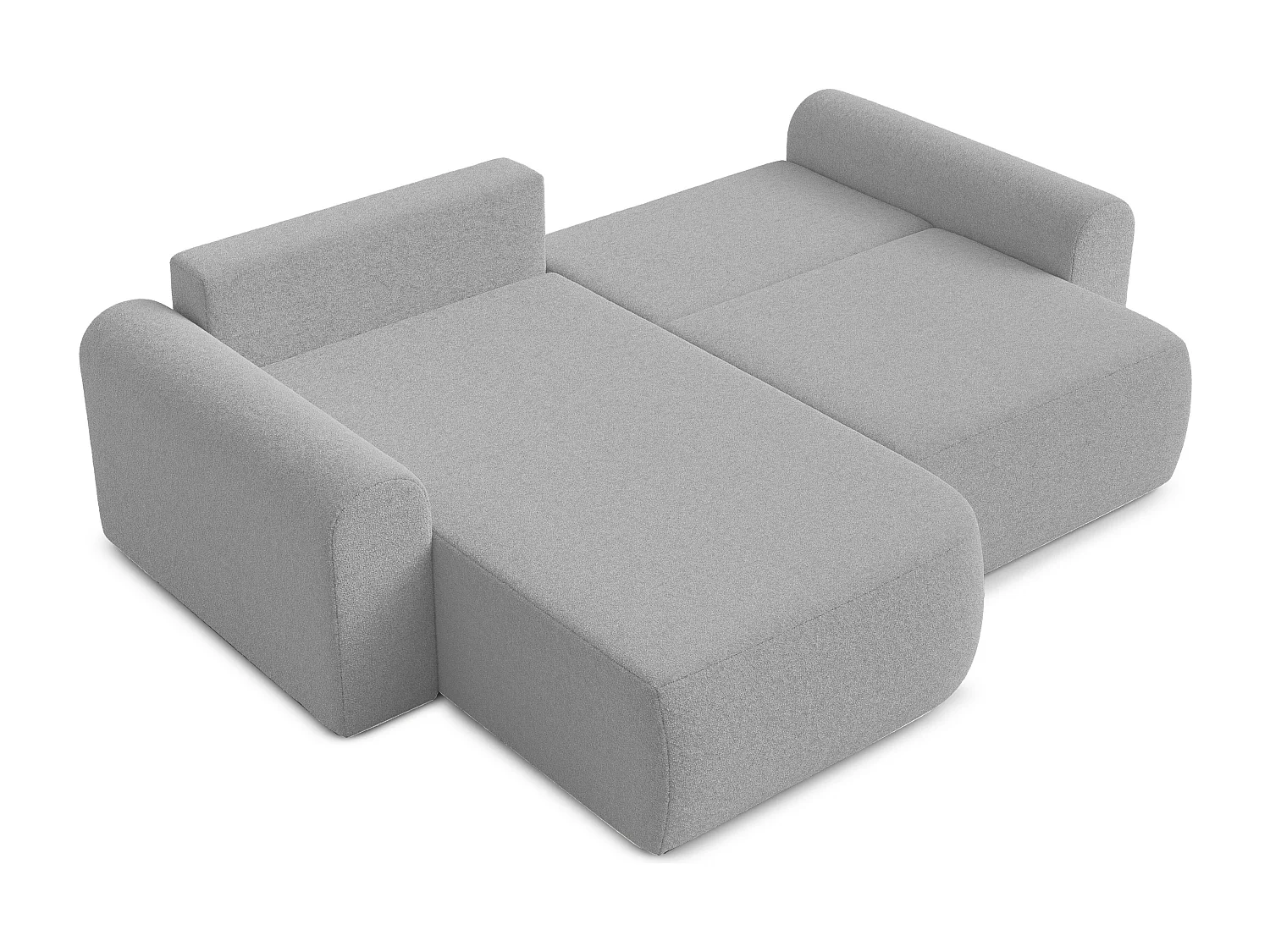 AX LIVING slaapbank Otterton 250 cm lichtgrijs L