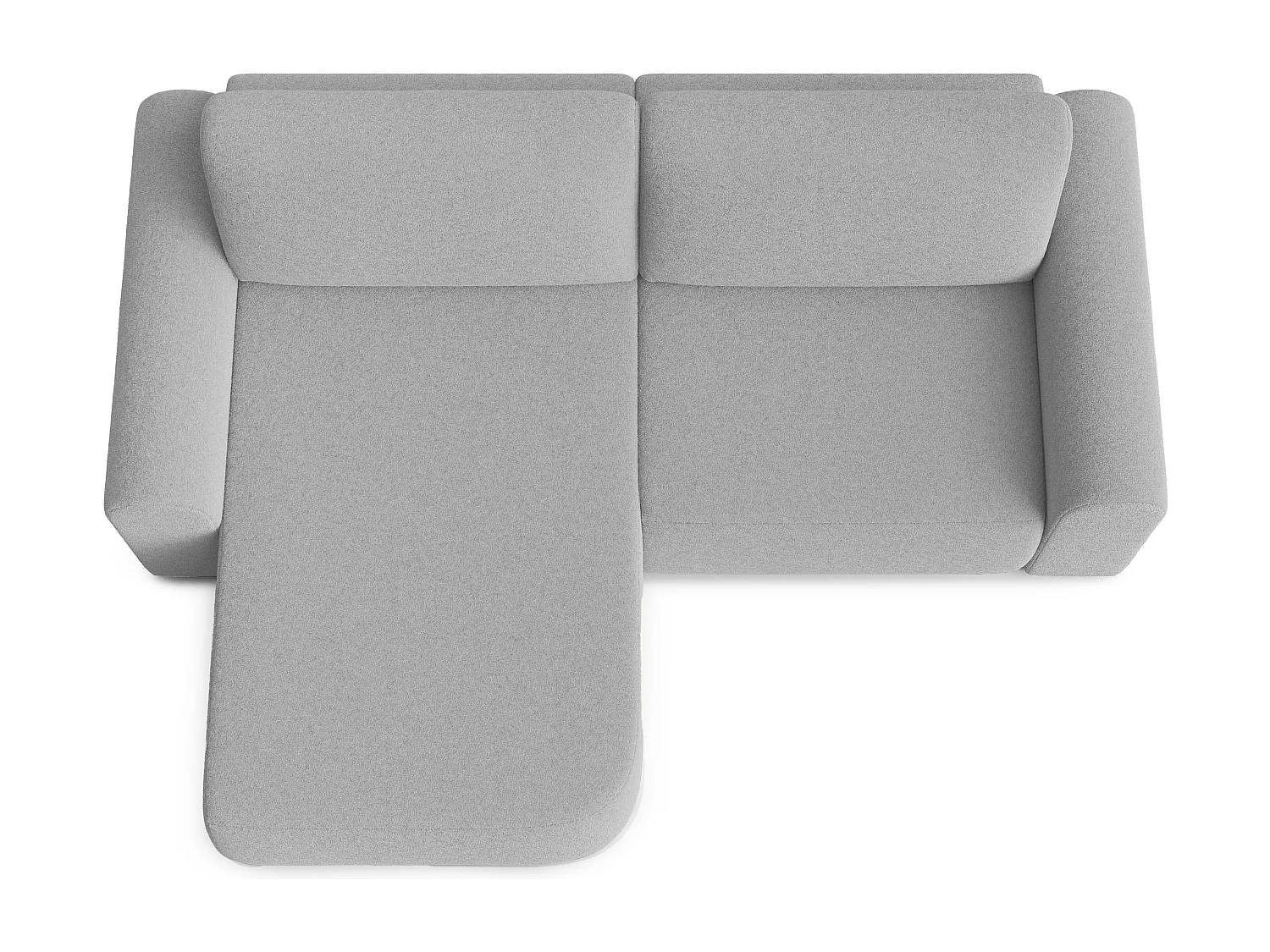 AX LIVING slaapbank Otterton 250 cm lichtgrijs L