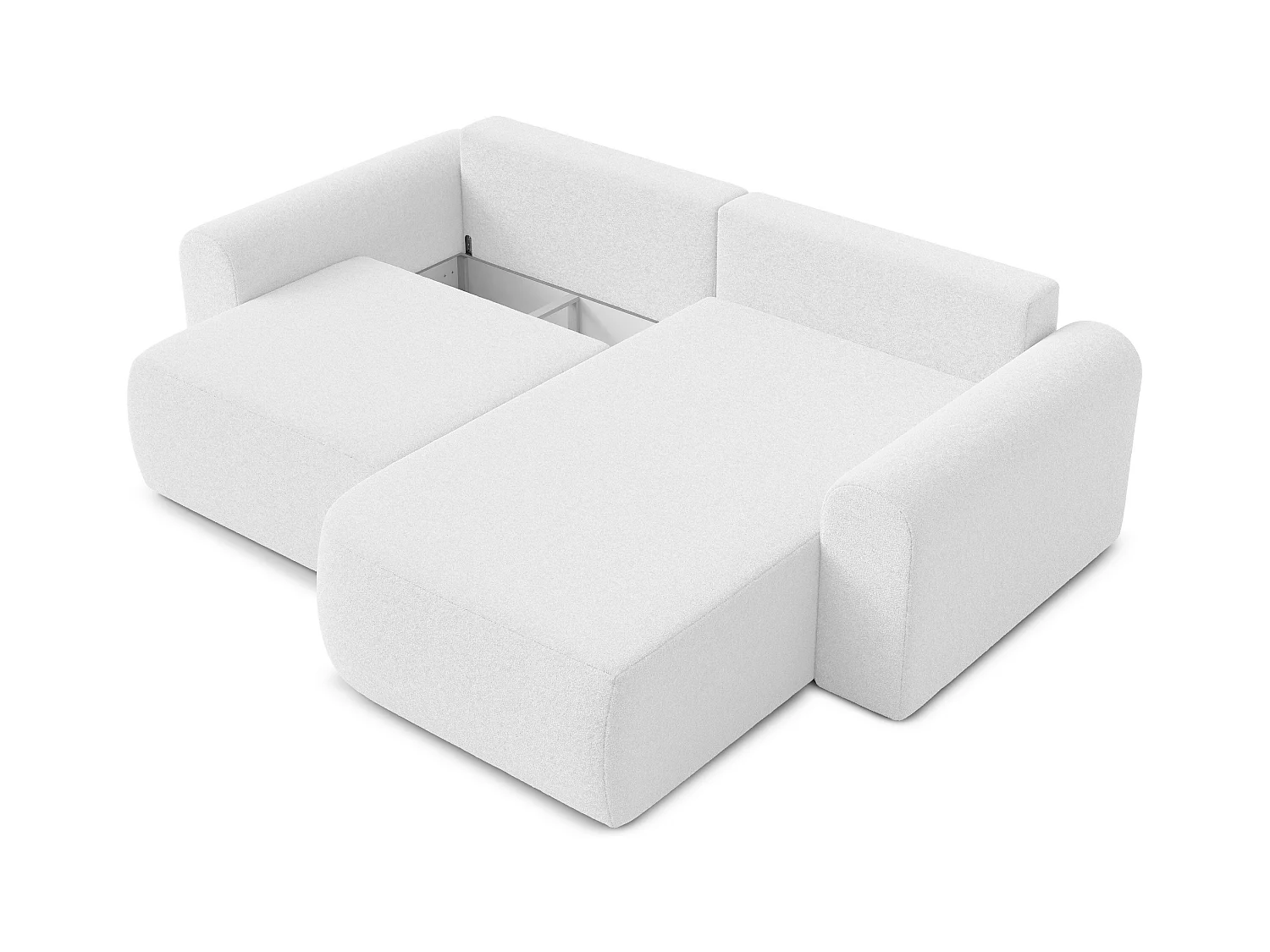 AX LIVING Sofa 250 cm breit mit Schlaffunktion Otterton in Olivgrün R