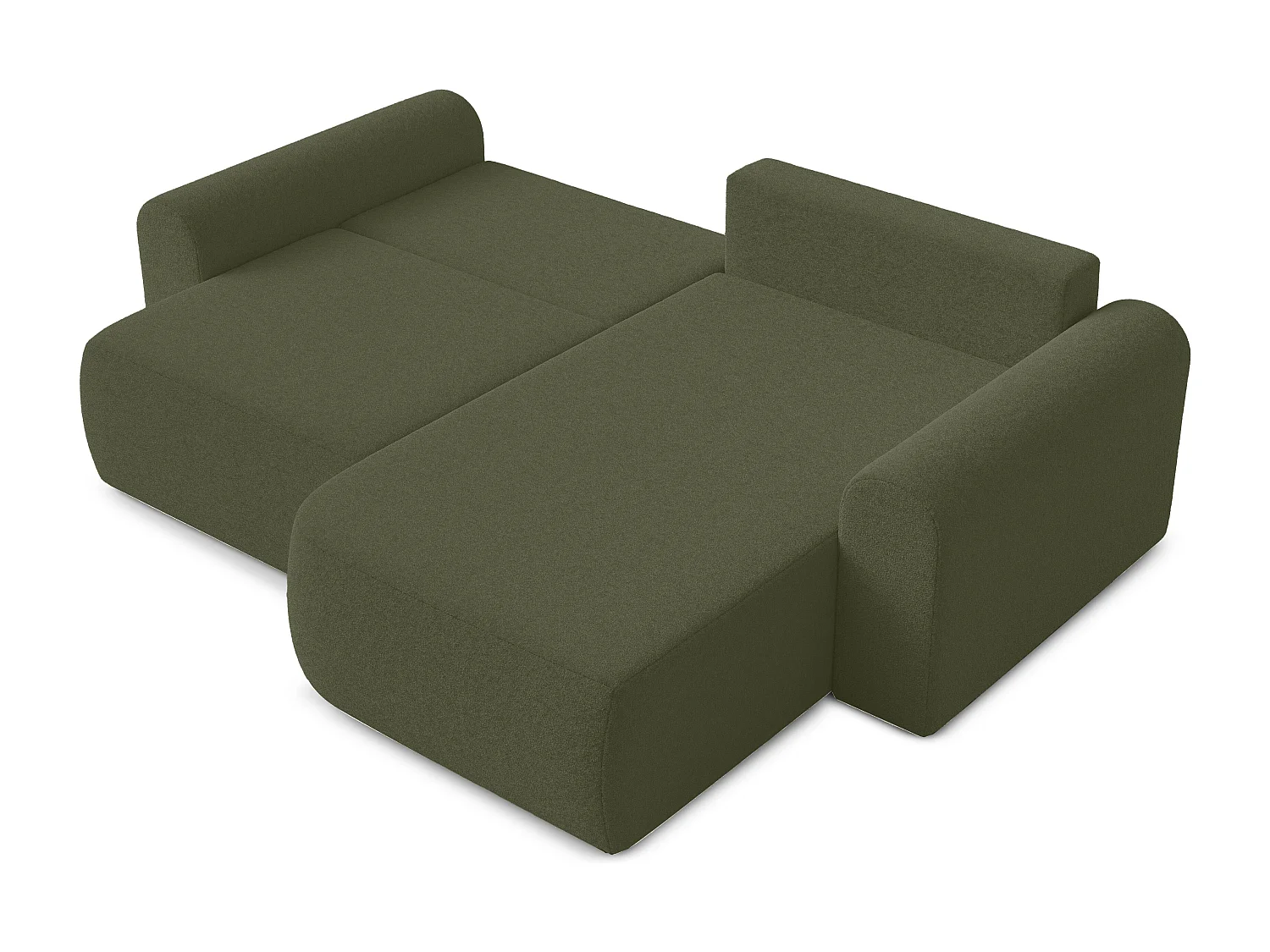 AX LIVING slaapbank Otterton 250 cm olijfgroen R