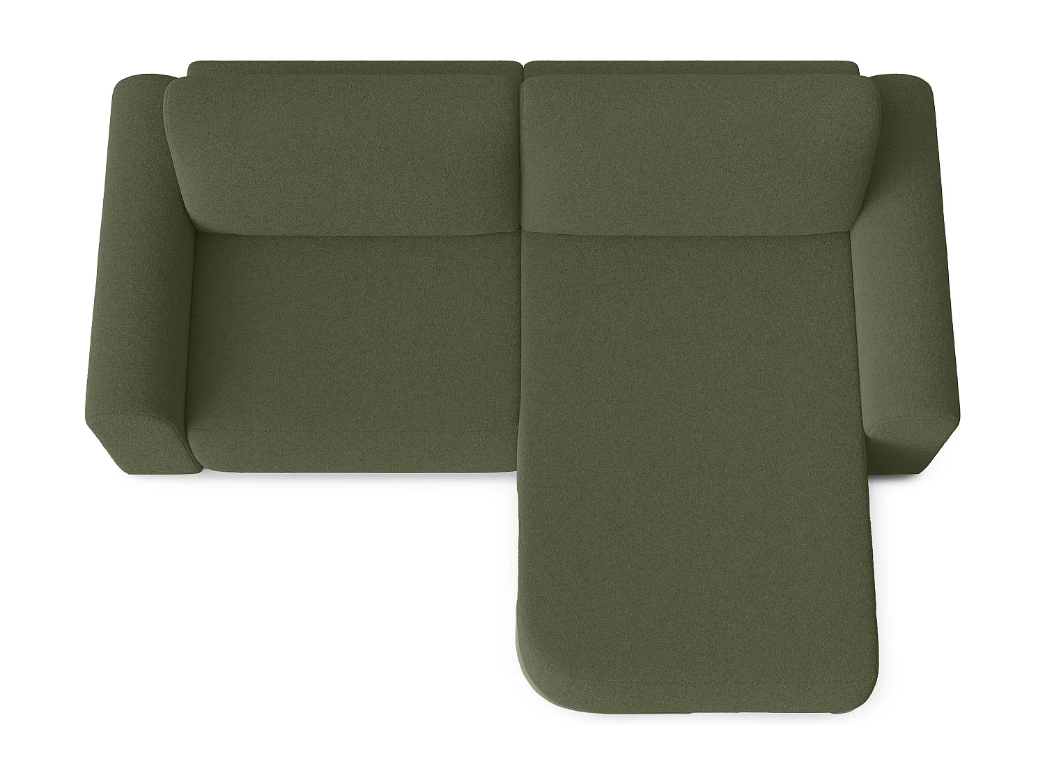 AX LIVING slaapbank Otterton 250 cm olijfgroen R