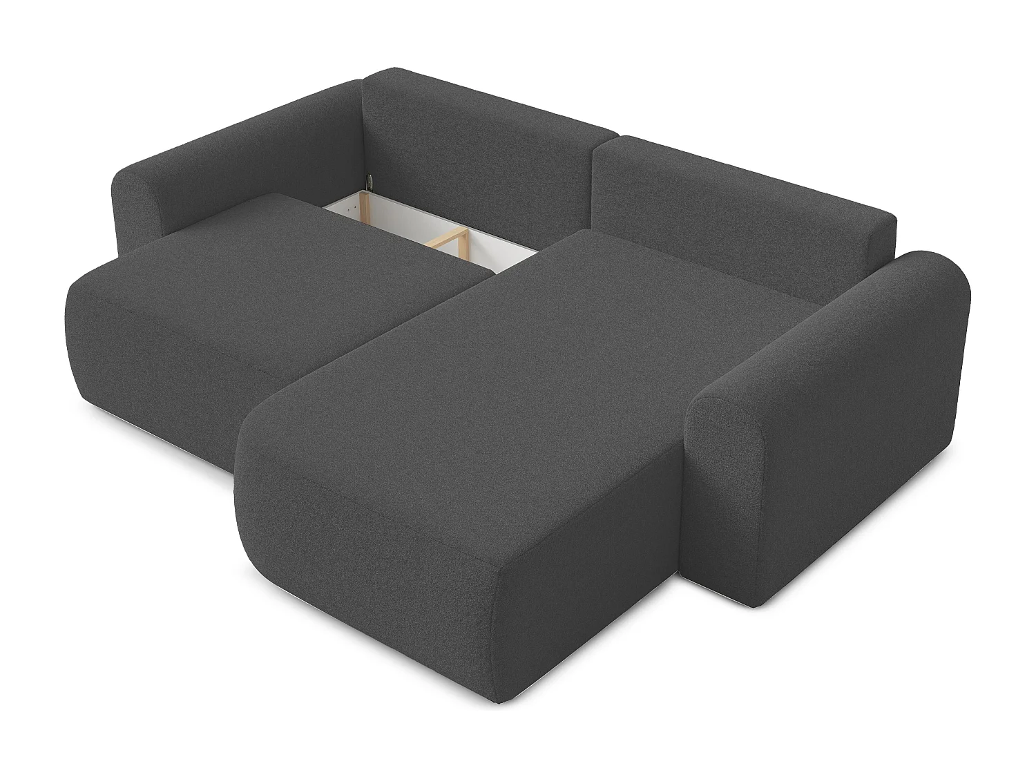 AX LIVING slaapbank Otterton 250 cm donkergrijs R