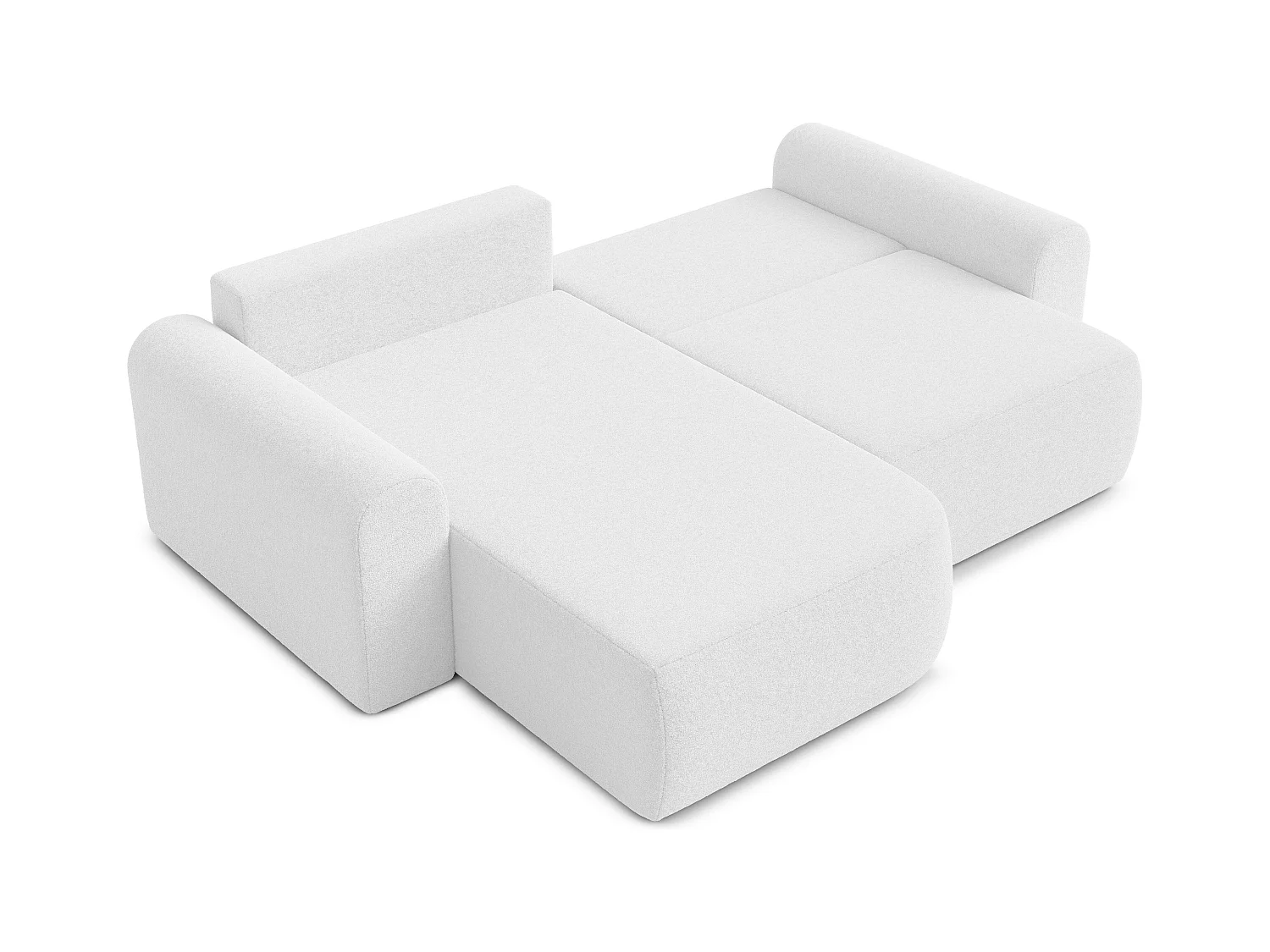 AX LIVING Sofa 250 cm breit mit Schlaffunktion Otterton in Olivgrün L