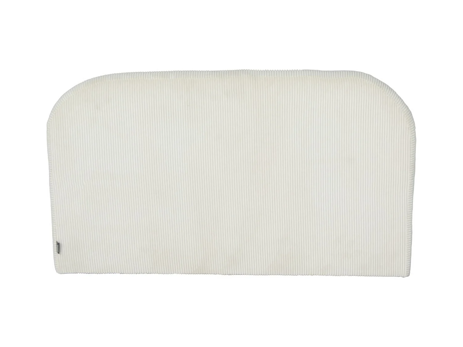 Sofá cama infantil de pana desplegable crema