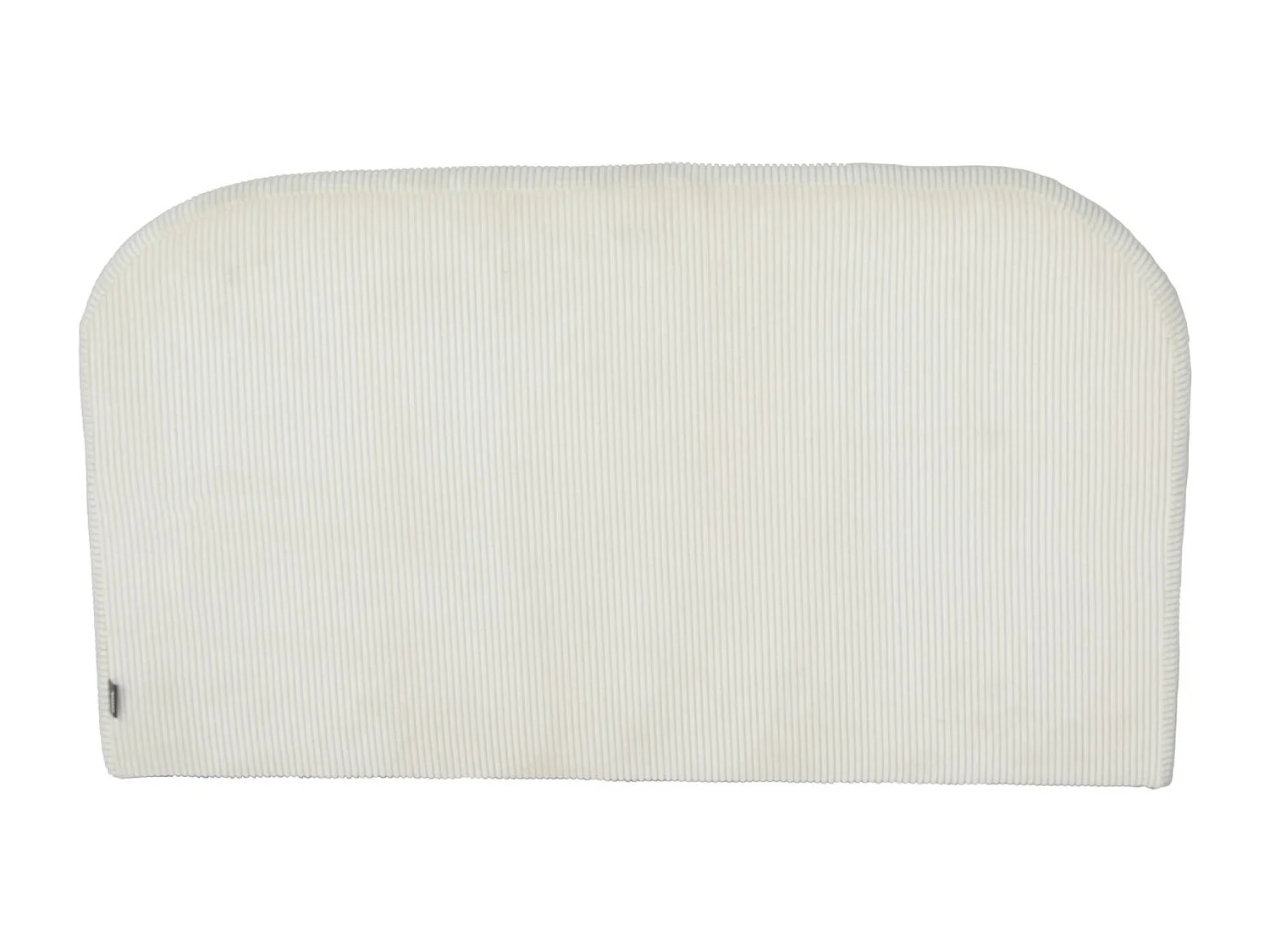 Sofá cama infantil de pana desplegable crema