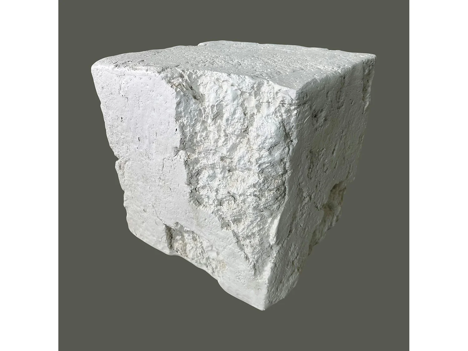 Sellette effet pierre 46 cm TRINITE