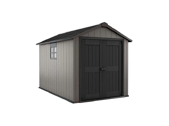 Casetta in resina BROSSIUM® OAKLAND 7511 - 8m² - Grigio