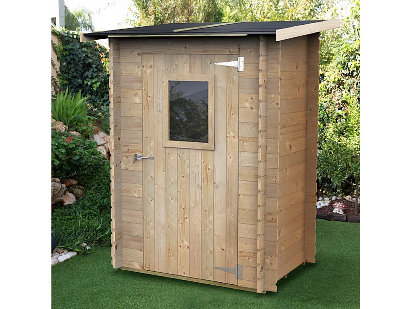 Gartenhaus aus Holz für Werkzeuge und Geräte Hobby 146x98