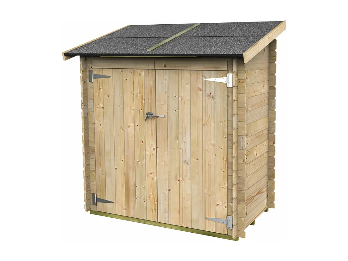 Abri de jardin en bois pour ranger les outils 155x85 RangerCabin