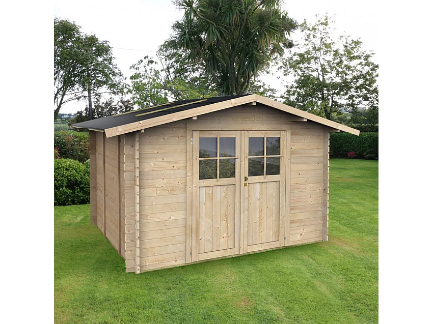 Abri de jardin en bois pour les outils de jardinage JardinBox