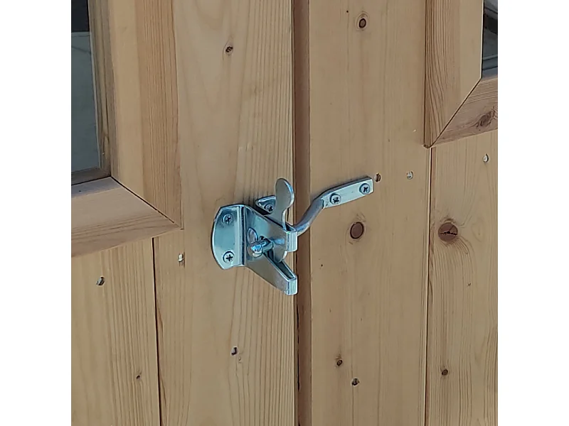Abri de jardin en bois pour outils porte-fenêtre Cabanon VistaCabin