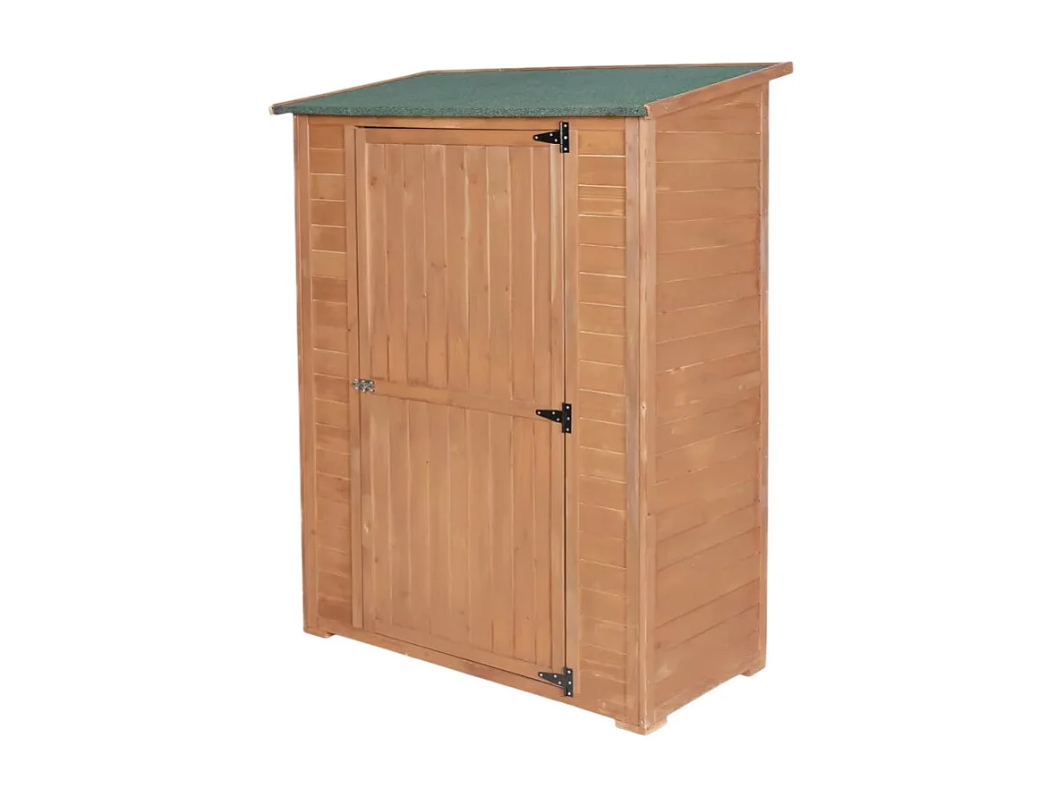 Casa armario para exteriores de madera para herramientas de jardín Smew