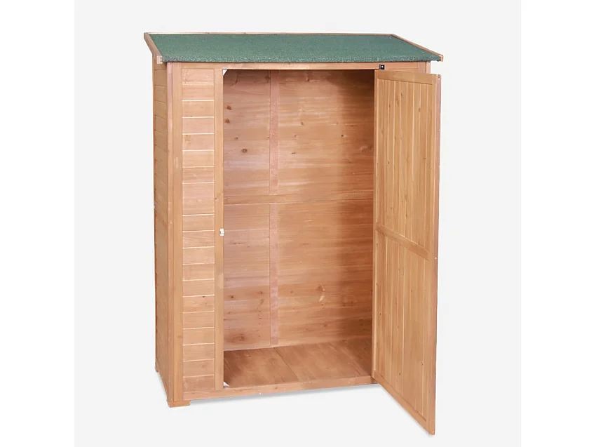 Casa armario para exteriores de madera para herramientas de jardín Smew