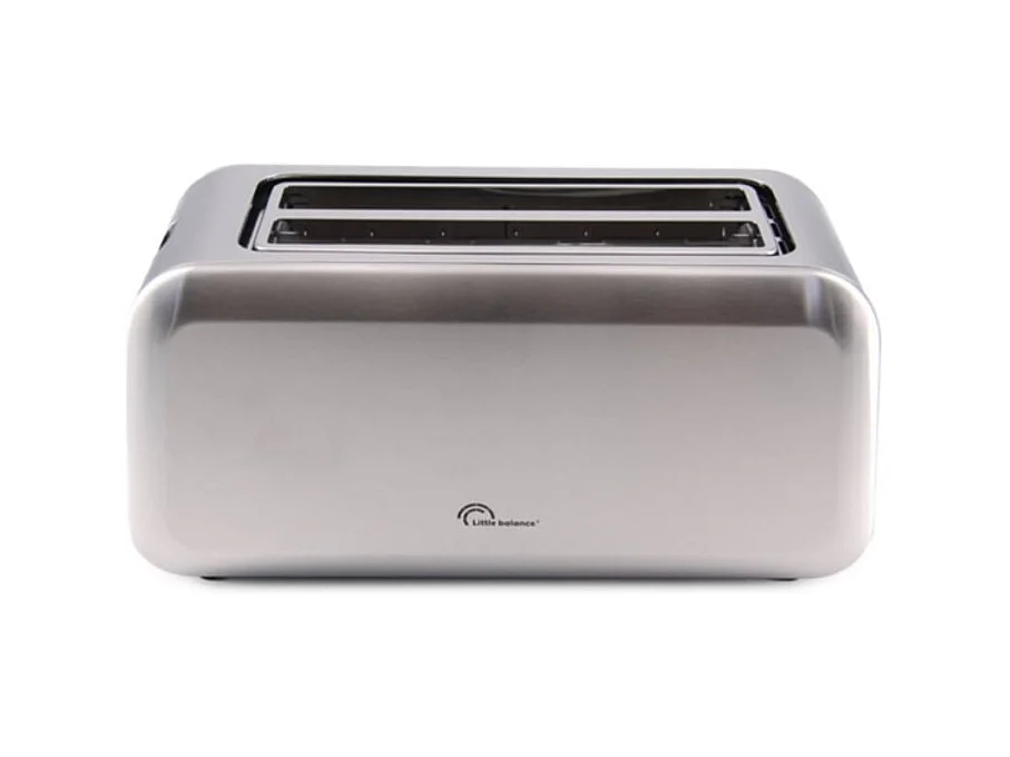 Little Balance Grille-pains 2 fentes 1450w inox - 8697