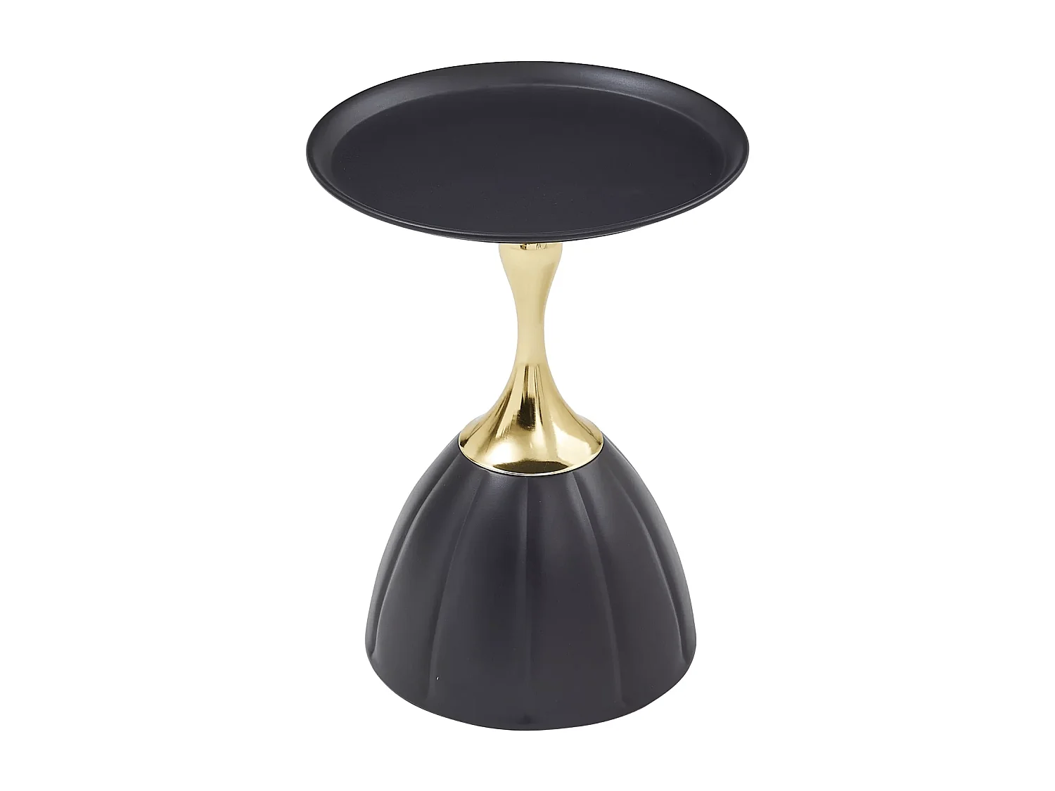 Table d'appoint Piana/Noir et Or
