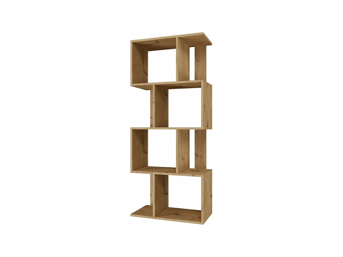 Regał Fiesta 4P | Artisan | 60x30x140 cm | Regał otwarty modułowy