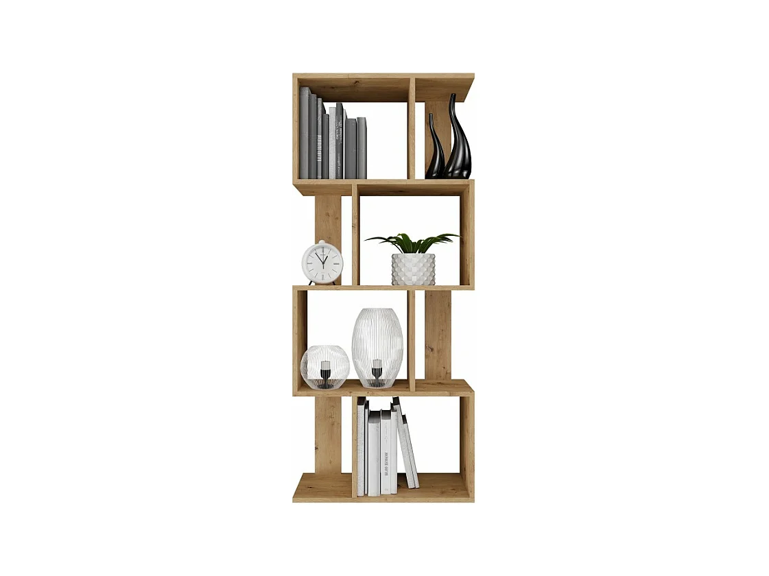 Regał Fiesta 4P | Artisan | 60x30x140 cm | Regał otwarty modułowy