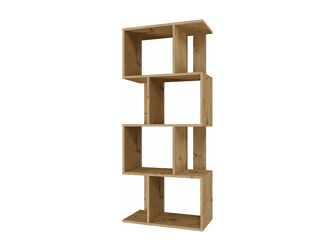 Regał Fiesta 4P | Artisan | 60x30x140 cm | Regał otwarty modułowy