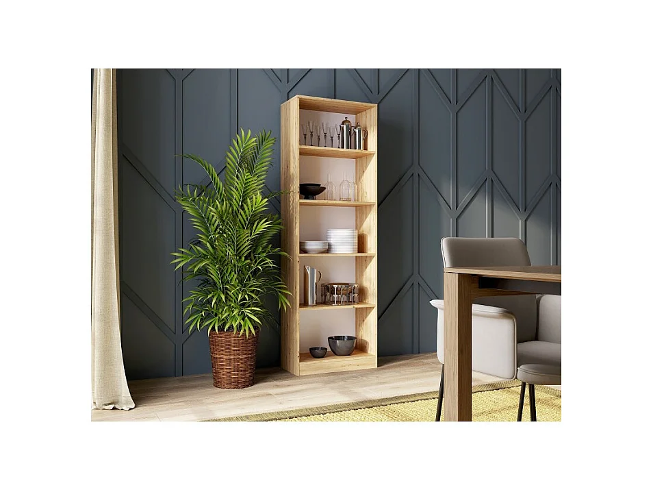 Regał Onyx R60 | Artisan | 60x30x182 cm | Książki Zabawki Segregatory