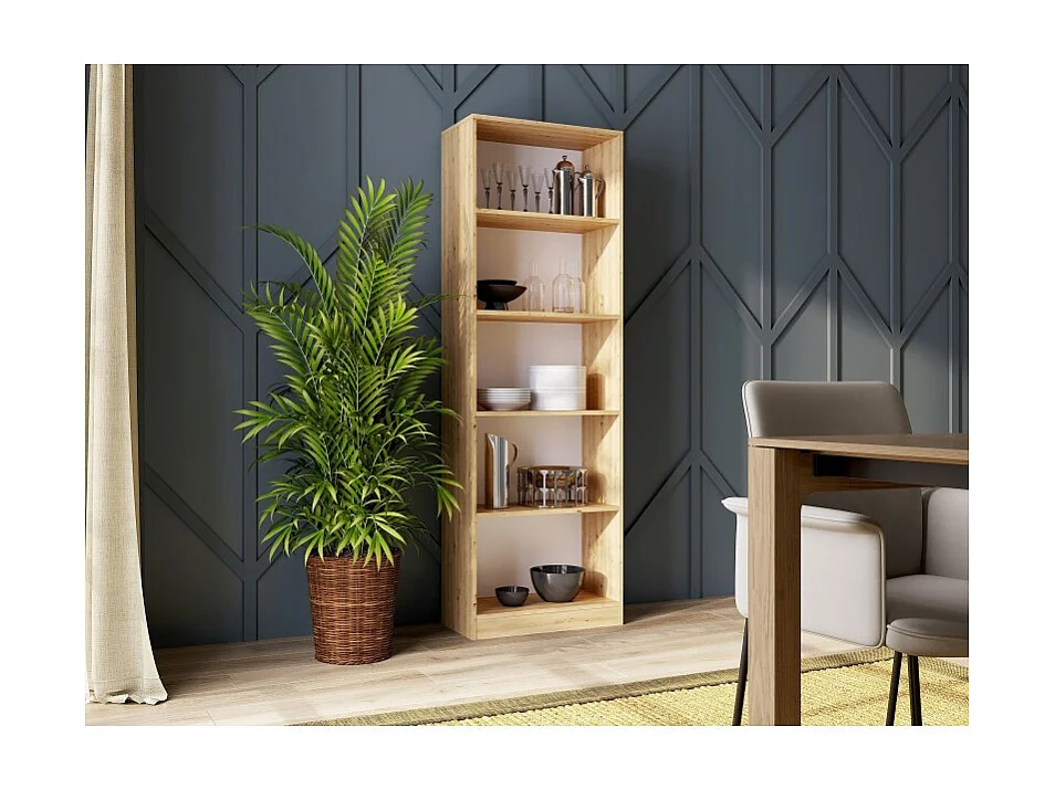 Regał Onyx R60 | Artisan | 60x30x182 cm | Książki Zabawki Segregatory