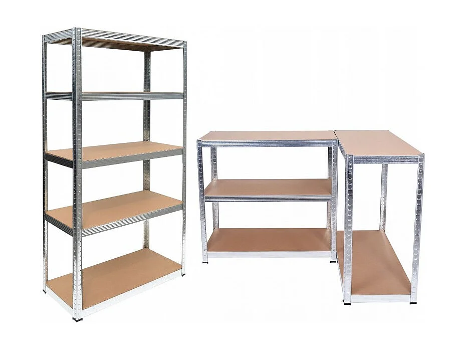 Regał Magazynowy G9030 | Metalowy, 5 Półek | 90x30x180cm