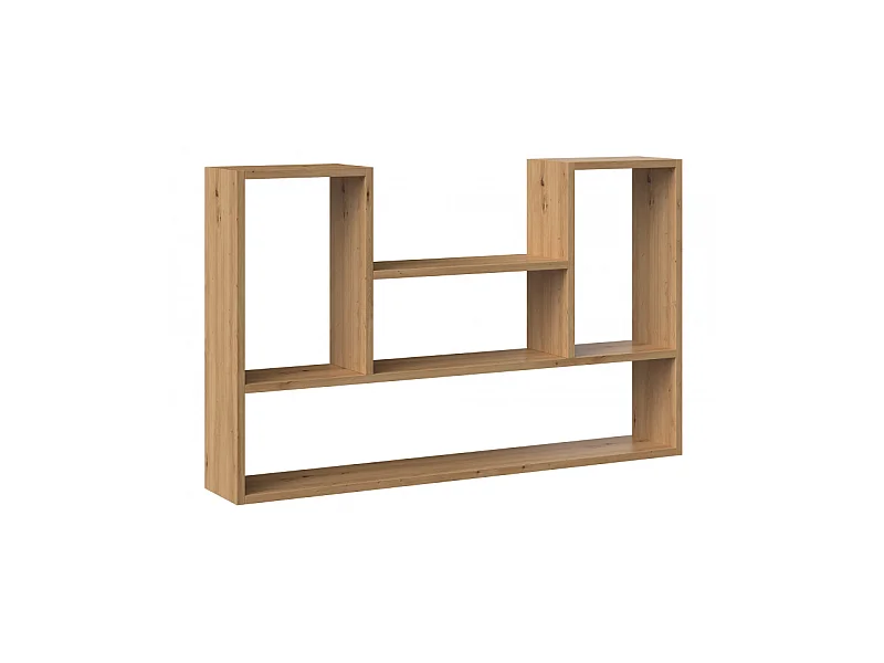 Regał wiszący Bilbao 4P | Dąb Artisan |100x16x60 cm | Regał wiszący ścienny