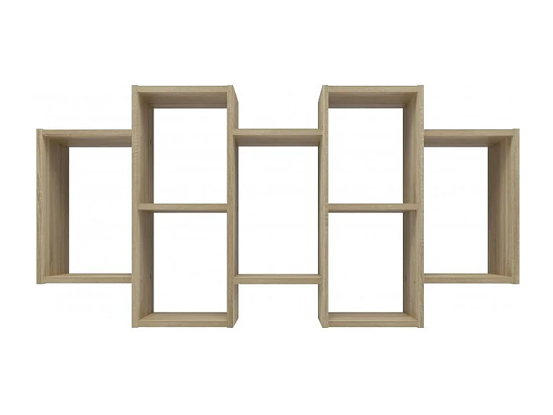 Regał Wiszący BILBAO 7.0 | Dąb Sonoma | 129.5x20x65 cm |  Regał Wiszący Ścienny