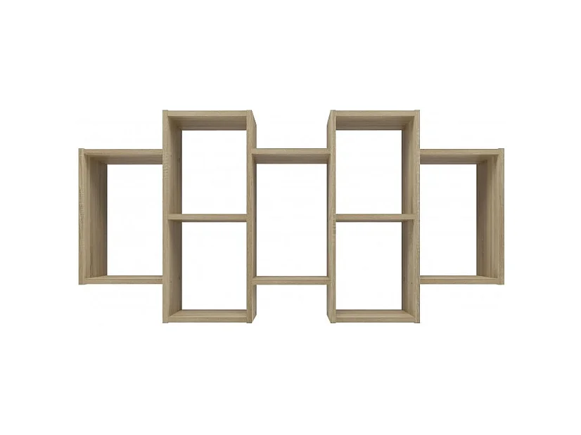 Regał Wiszący BILBAO 7.0 | Dąb Sonoma | 129.5x20x65 cm |  Regał Wiszący Ścienny