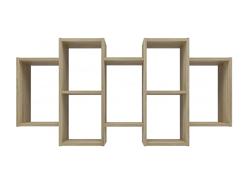 Regał Wiszący BILBAO 7.0 | Dąb Sonoma | 129.5x20x65 cm |  Regał Wiszący Ścienny