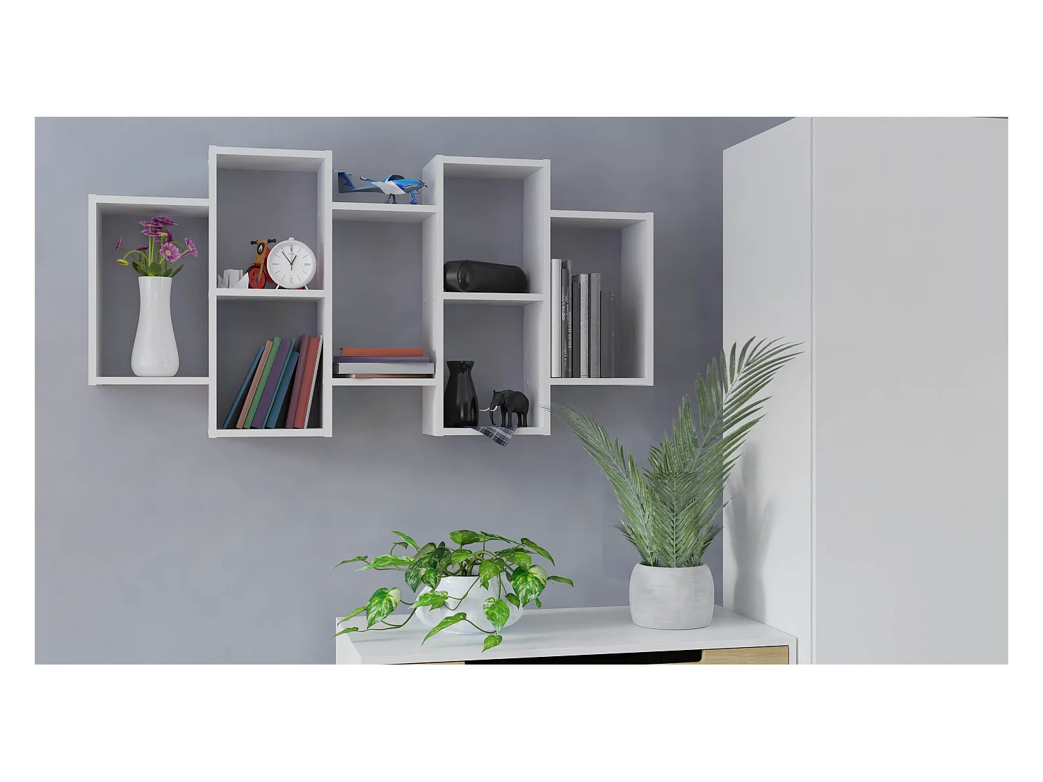 Étagère BILBAO 7.0 BLANCHE