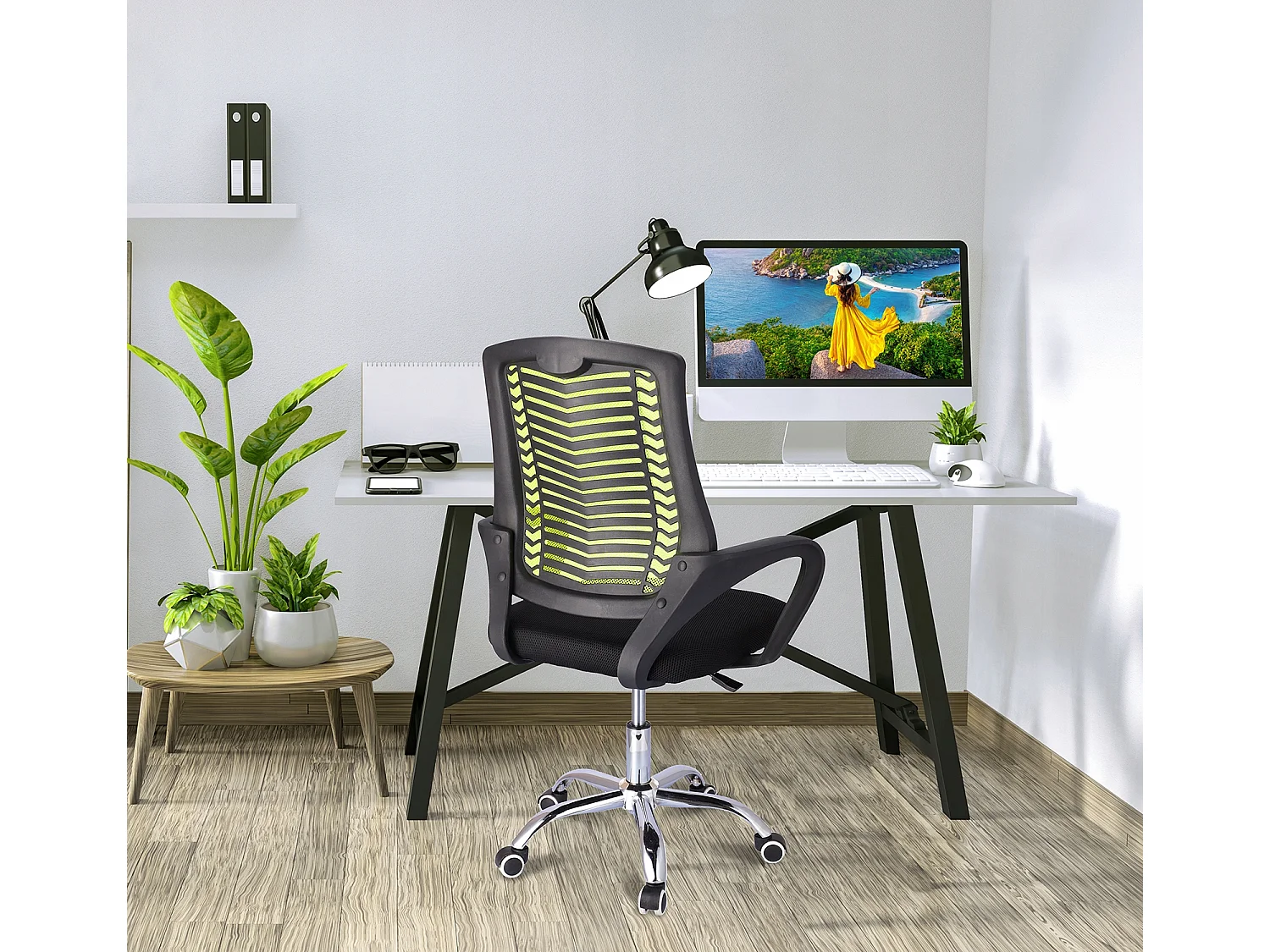 Chaise TOLEDO verte chaise