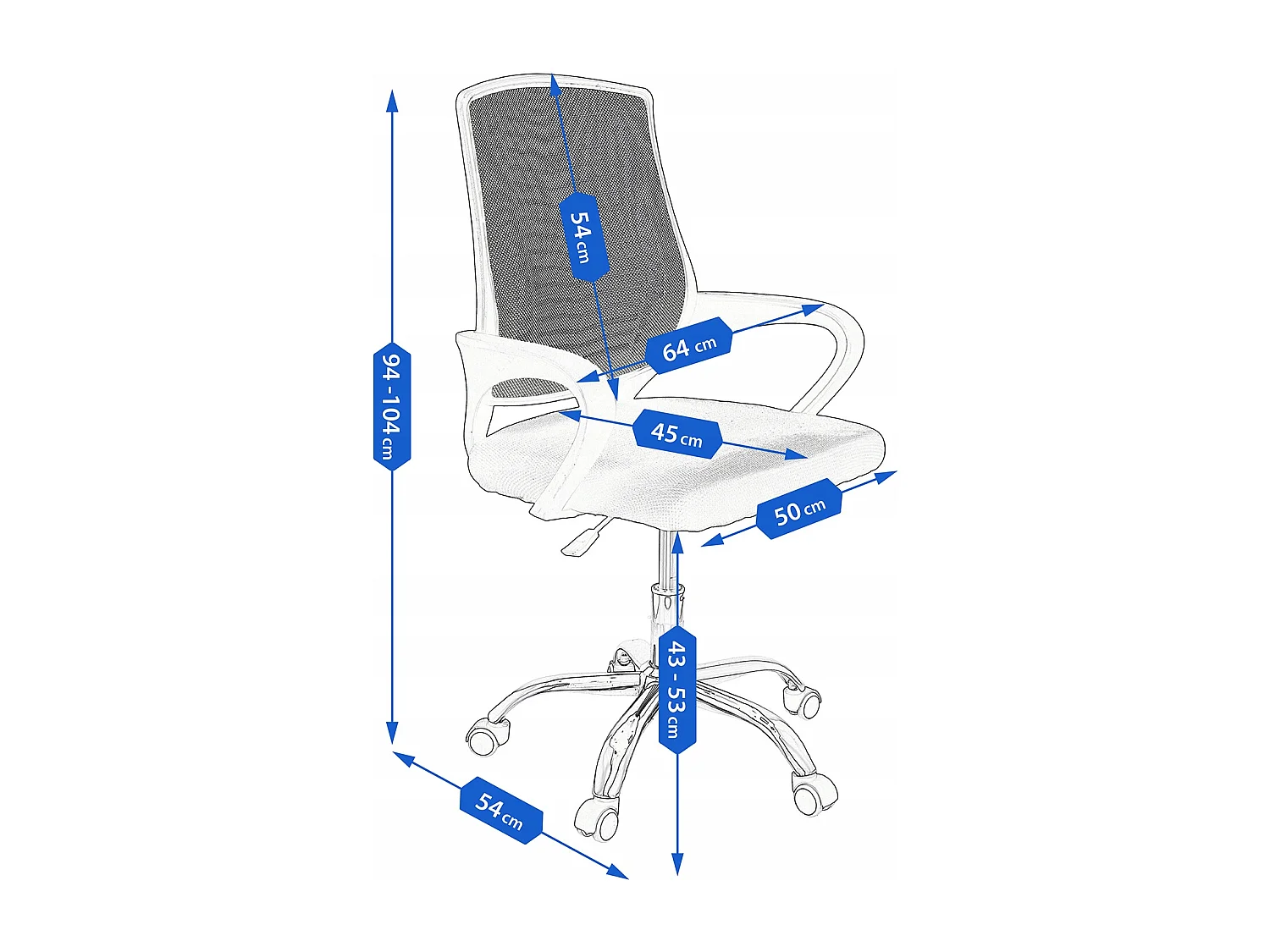 Chaise TOLEDO grise chaise