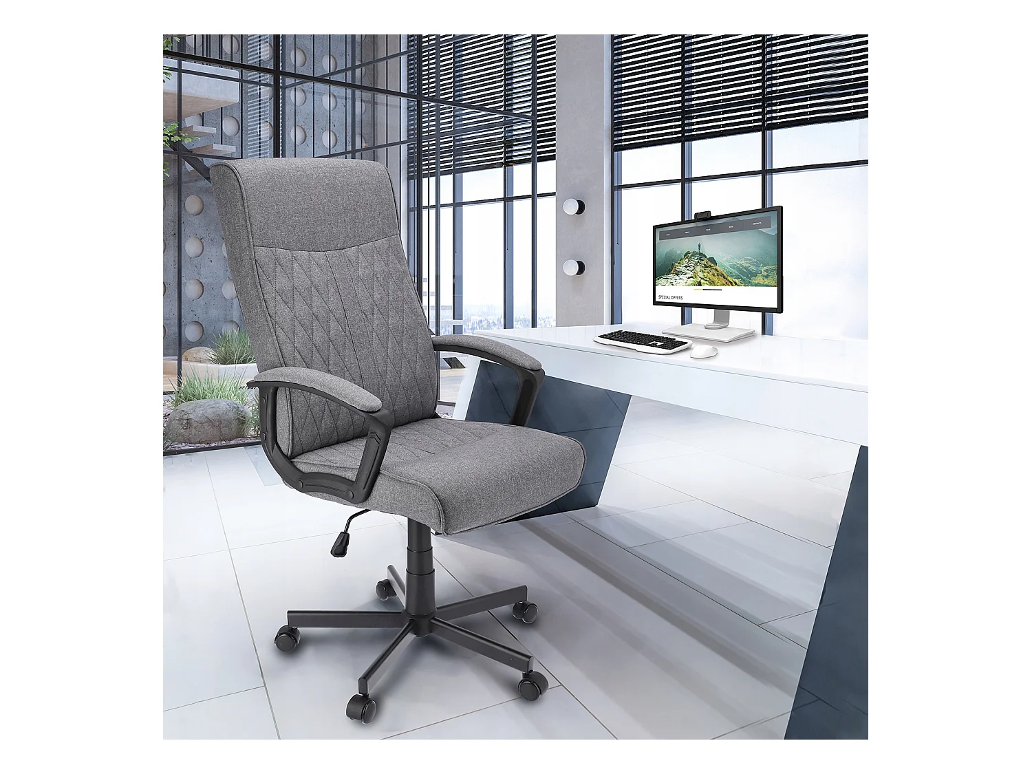 Fauteuil COMFORT gris