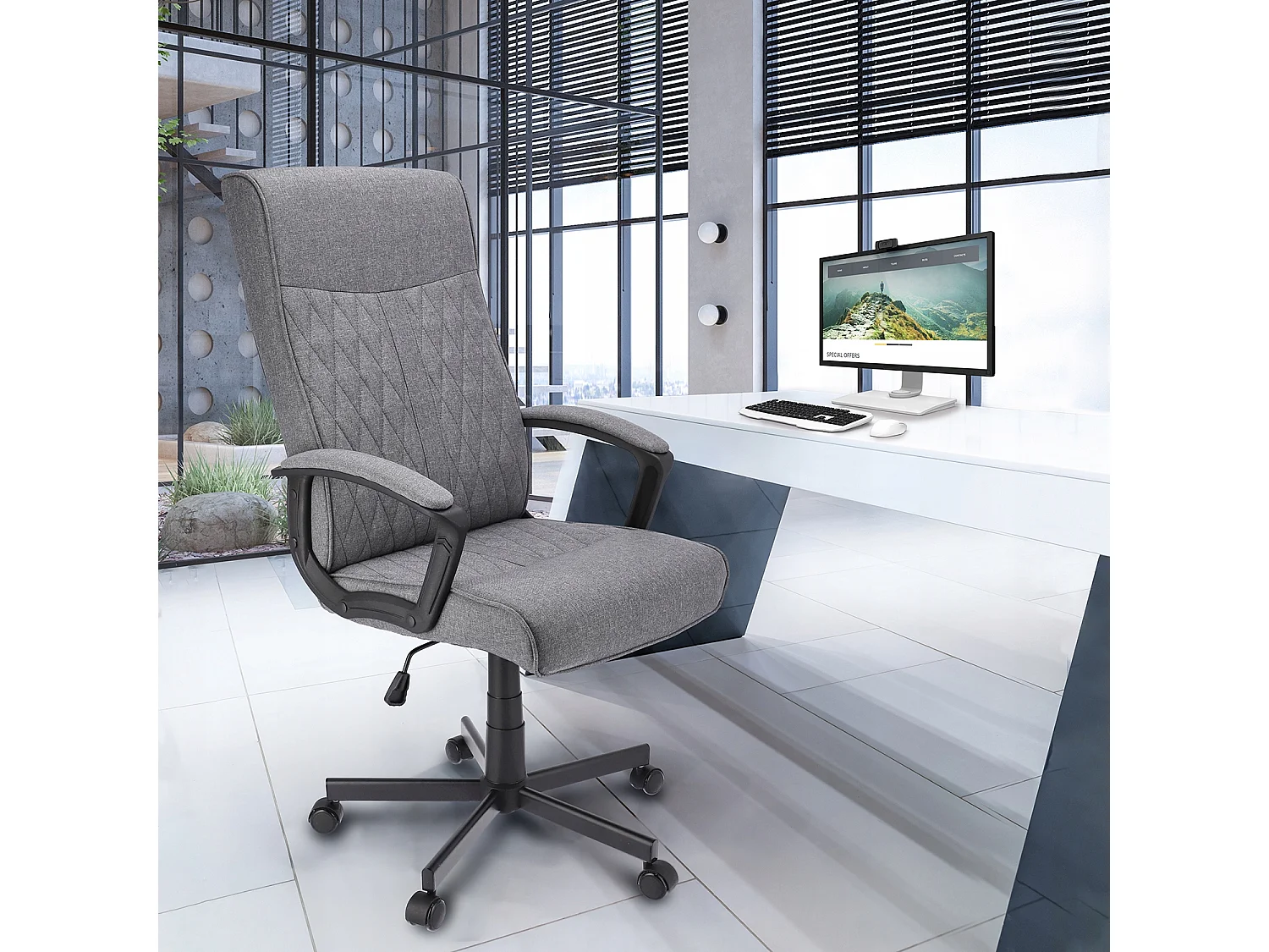 Fauteuil COMFORT gris