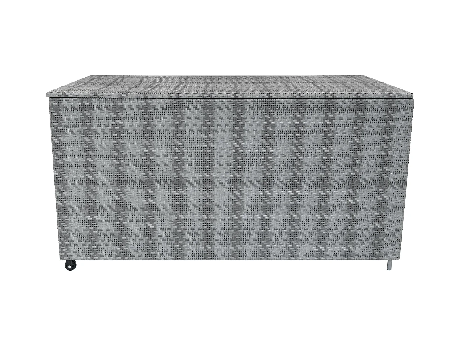 Rotan Modulaire 6-Delige Meubelset & 700L Opbergbox - Grijs