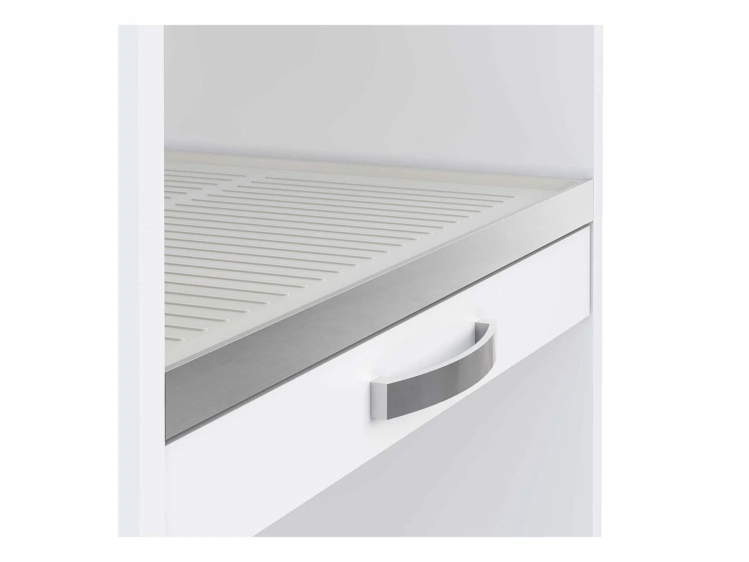 Armoire colonne pour lave-linge et sèche-linge superposés T-BATH 67,2x187,5cm blanc