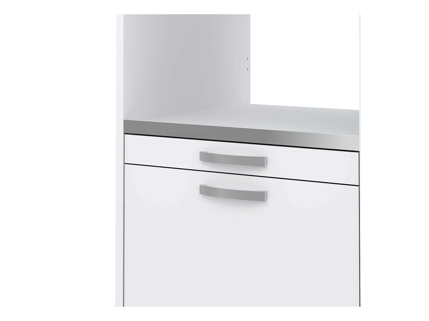 Meuble armoire pour machine à laver T-BATH 67,2x144cm blanc