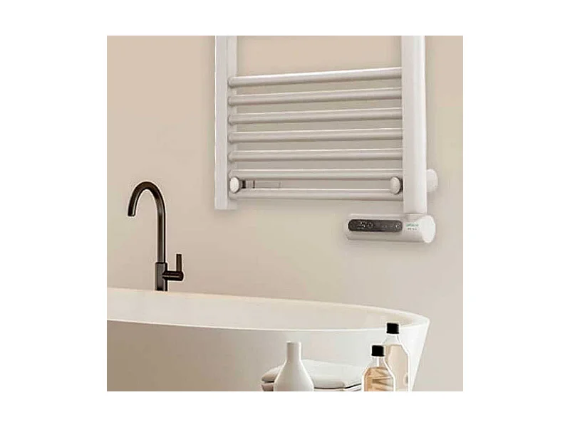 Toallero eléctrico Ready Warm 9100 Smart Towel White Cecotec control táctil/programador blanco
