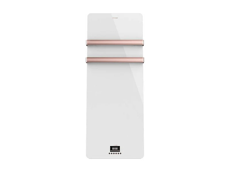 Toallero eléctrico Cecotec ReadyWarm 9870 Crystal Towel RoseGold 850W blanco/rosa