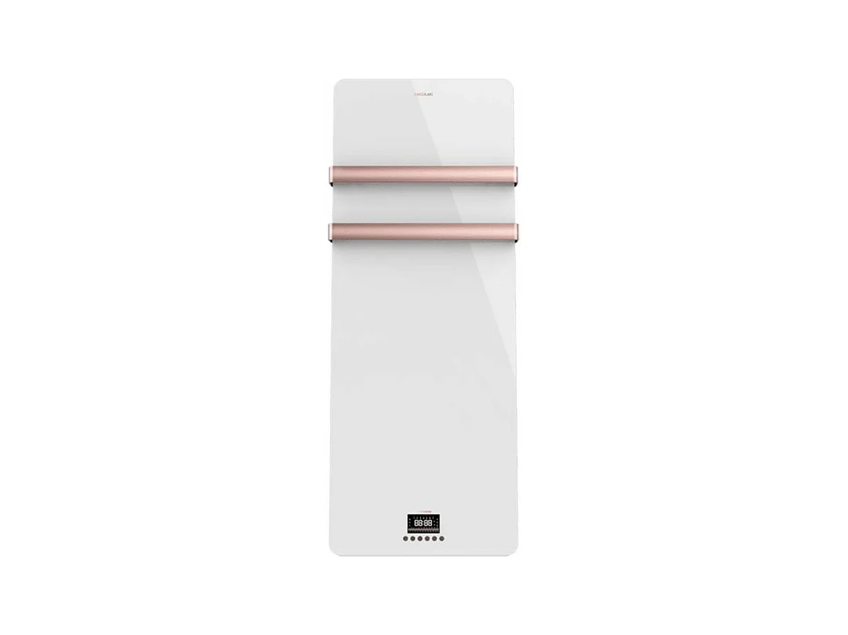 Toallero eléctrico Cecotec ReadyWarm 9870 Crystal Towel RoseGold 850W blanco/rosa
