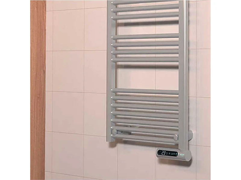 Toallero eléctrico Ready Warm 9200 Smart Towel Steel Cecotec 750W control táctil inox