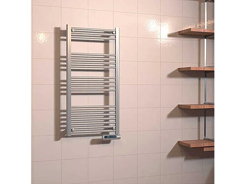 Toallero eléctrico Ready Warm 9200 Smart Towel Steel Cecotec 750W control táctil inox