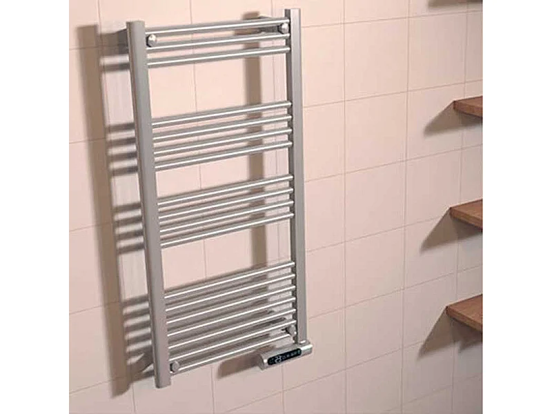 Toallero eléctrico Ready Warm 9200 Smart Towel Steel Cecotec 750W control táctil inox