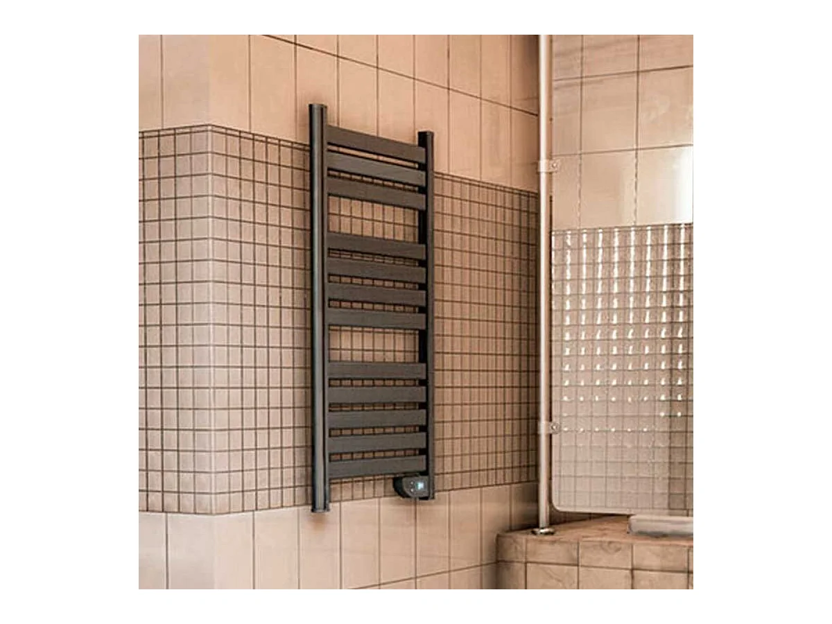 Toallero eléctrico Cecotec Ready Warm 9050 Twin Towel Steel 500W 2 modos gris 102x55 cm