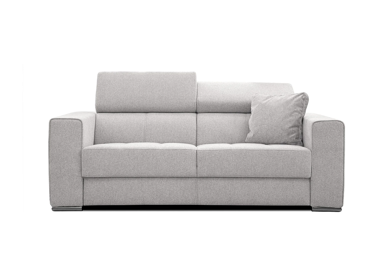 QUARTZ Sofa 3-Sitzer, silbergrau