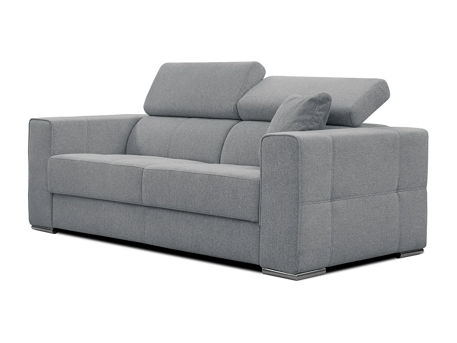 QUARTZ Sofa 3-Sitzer, grau
