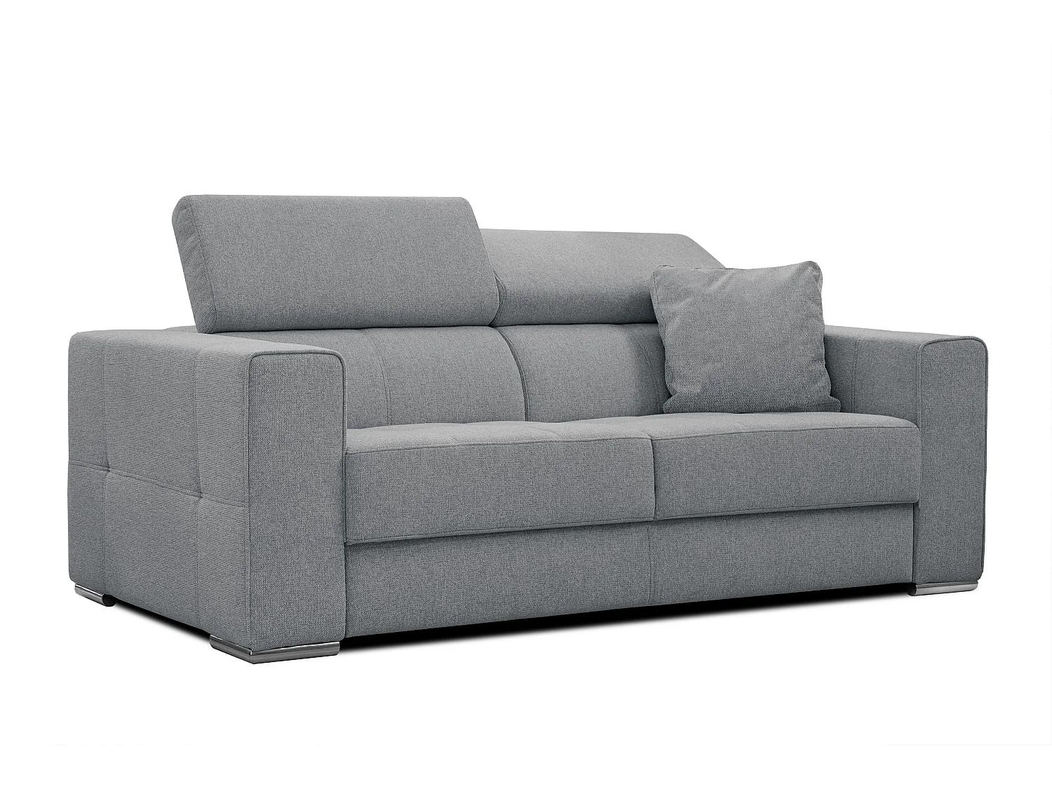 QUARTZ Sofa 3-Sitzer, grau